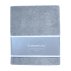 Housse de matelas à langer en velours, gris clair